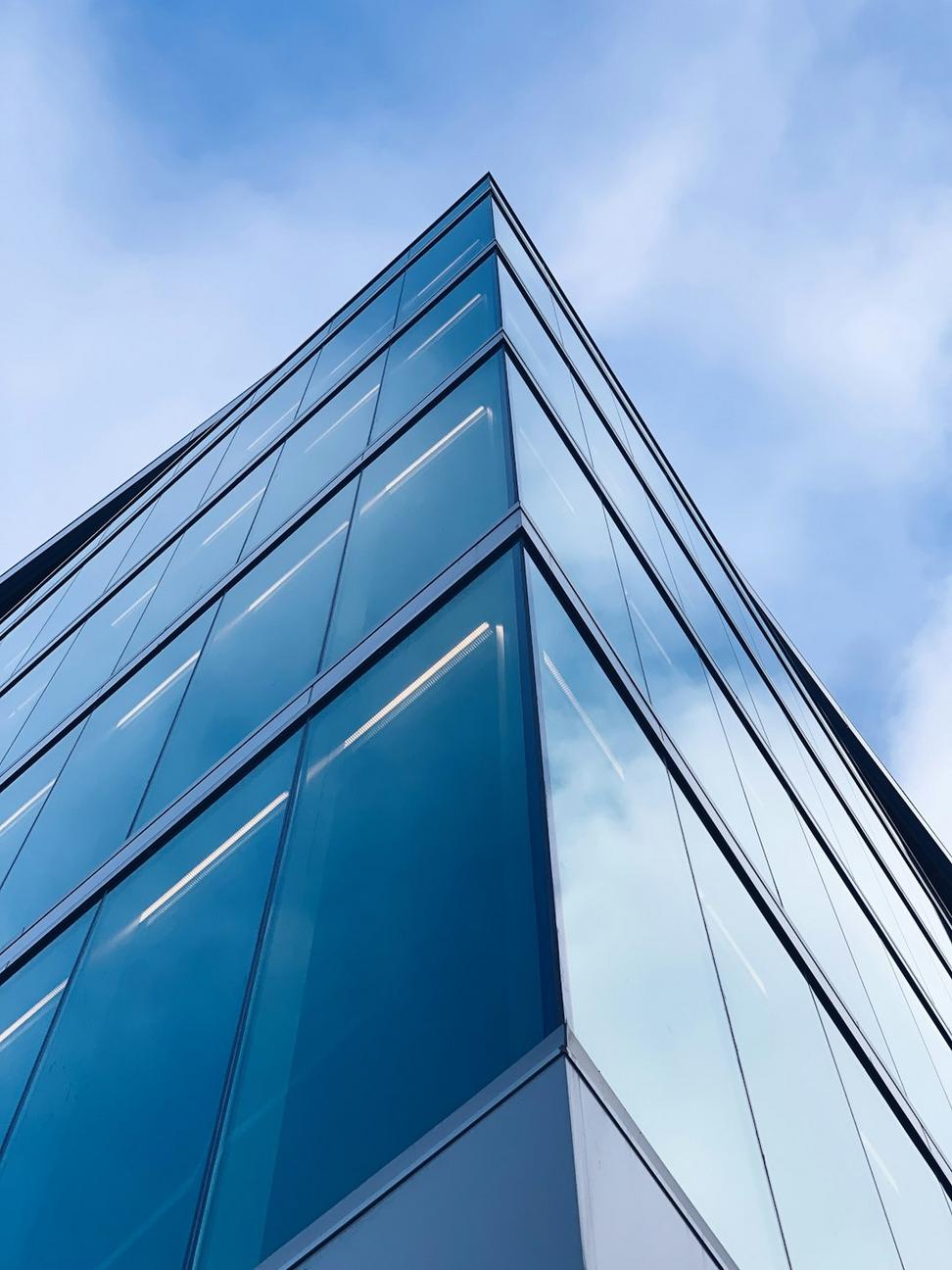 Contemporary building facade